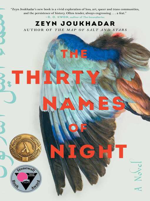 Title details for The Thirty Names of Night by Zeyn Joukhadar - Wait list